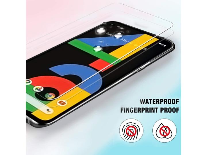 Produktbild Screenguard Google Pixel 4a Panzerglas Schutzfolie Case Friendly Design (1 Stück, Google Pixel 4a)