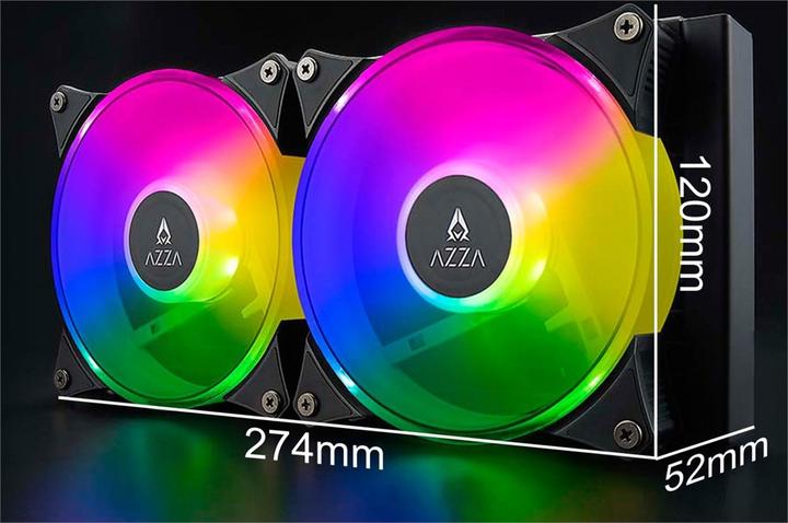 Produktbild Azza WAK Blizzard SP 240 ARGB