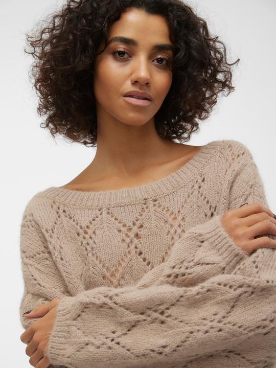 Produktbild Vero Moda VMSTAR LS BOATNECK LONG PULLOVER GA EXC Strickpullover (L)