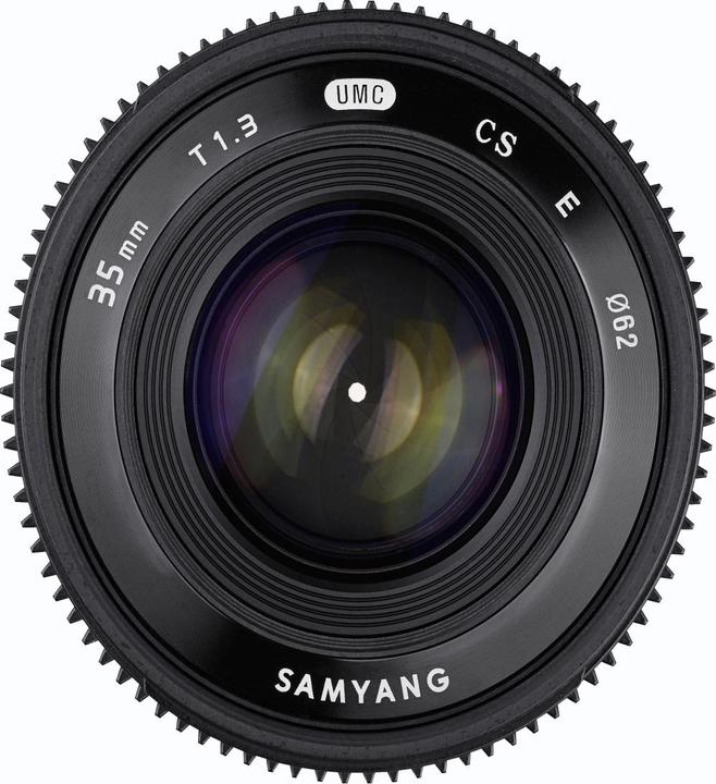 Image du produit Samyang 35mm T1.3 AS UMC CS Sony E (Sony E, APS-C / DX)