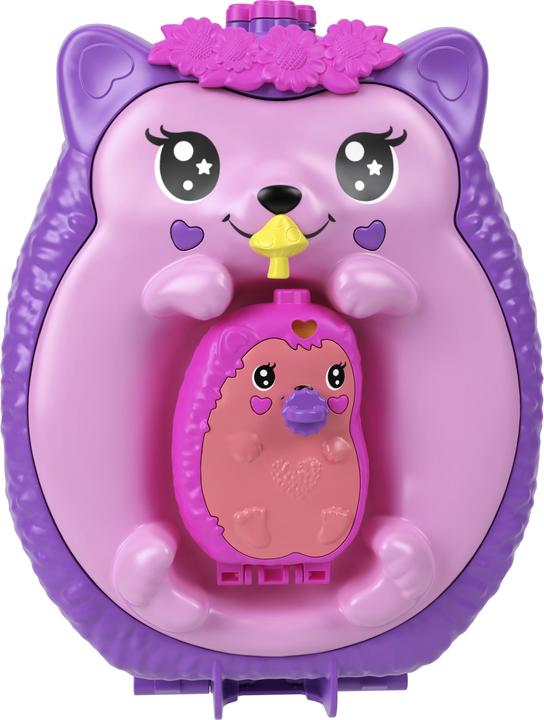 Actual product image Polly Pocket Igel-Mama & Baby Schatulle