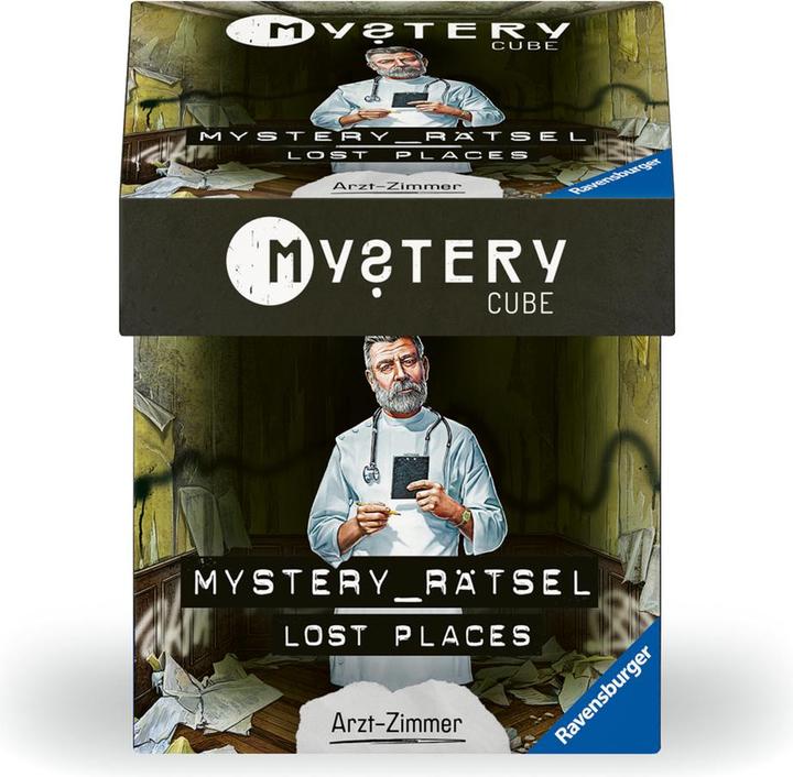 Actual product image Ravensburger 23694 - Mystery Cube - Lost Places: The Doctor's Room - puzzle for EXIT enthusiasts aged 10+ (German)