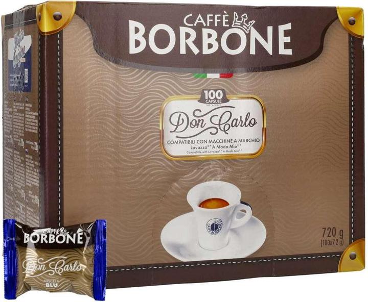 Produktbild Caffè Borbone Don Carlo Miscela Blu (100 x Port.)