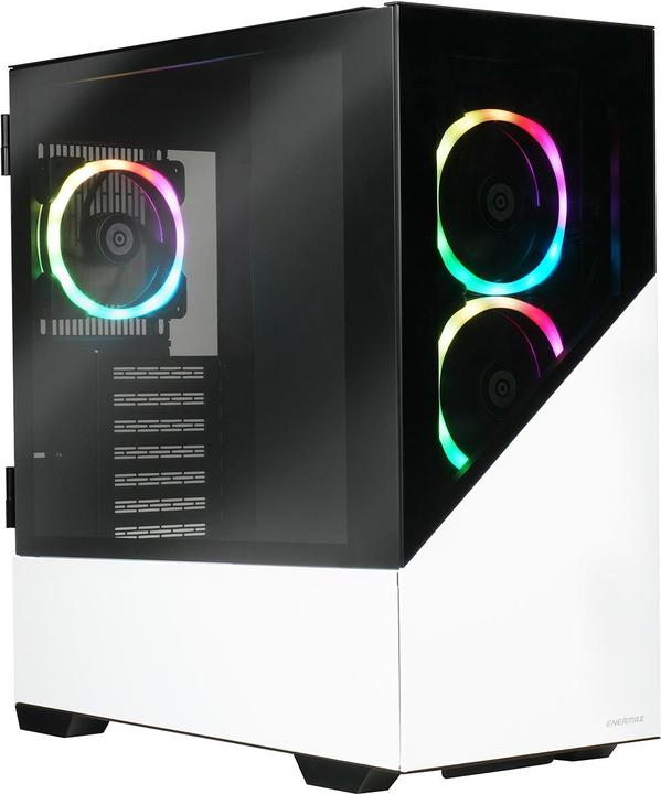 Actual product image Enermax K 8 ARGB (white, tempered glass) (ATX, mATX, Mini-ITX)