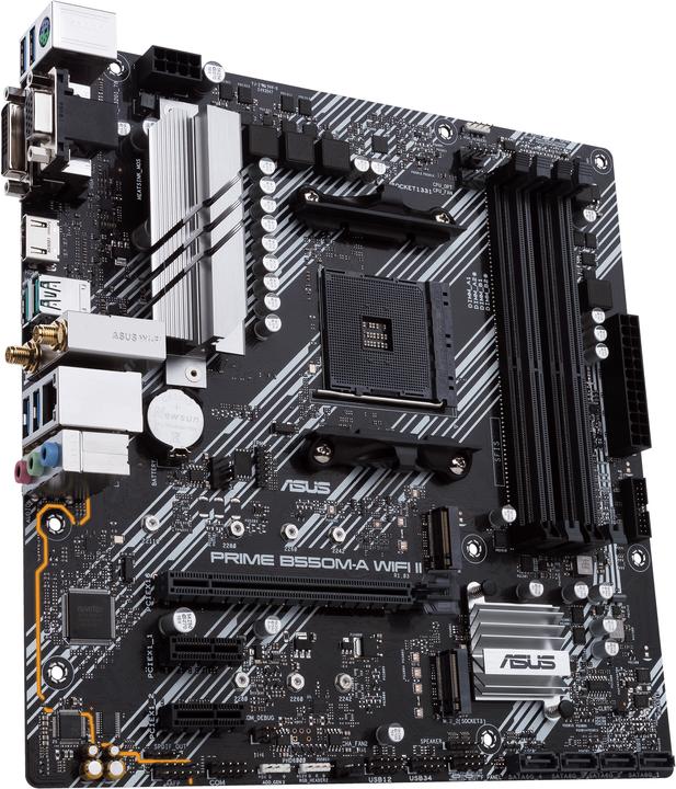 Produktbild ASUS PRIME B550M-A WIFI II (AM4, AMD B550, mATX)