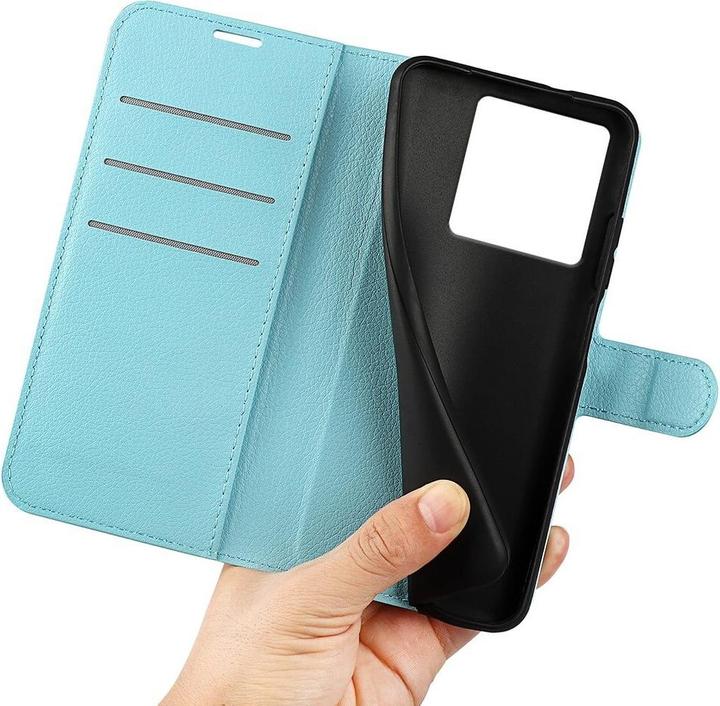 Produktbild Cover-Discount Xiaomi 13T / 13T Pro - Leder Etui Hülle hellblau (Xiaomi 13T)