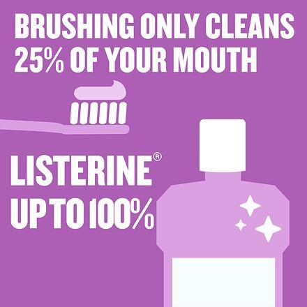 Actual product image Listerine Total Care Teeth Protection Mouthwash (500 ml, Mouthwash)
