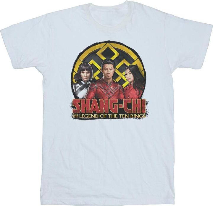 ShangChi And The Legend Of The Ten Rings Group Logo Emblem TShirt (XL)