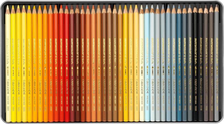 Actual product image Caran d'Ache Supracolor Aquarelle Metallschachtel (Multicoloured, 120 x)