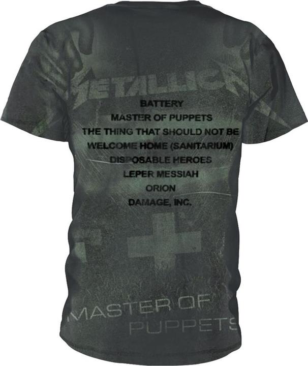 Actual product image Metallica Master Of Puppets (All Over) (S)