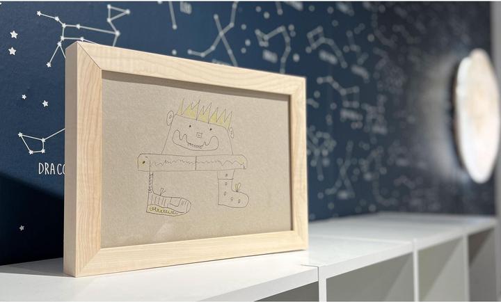 Actual product image Jamu Picture frame for children's drawings (21 x 29.7 cm)