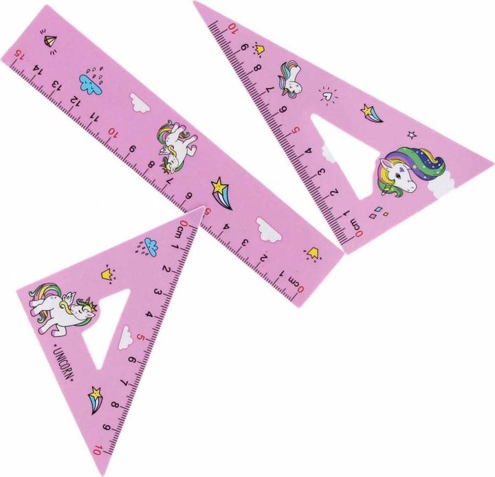 Image du produit Starpak Set de licornes géométriques 3 pièces