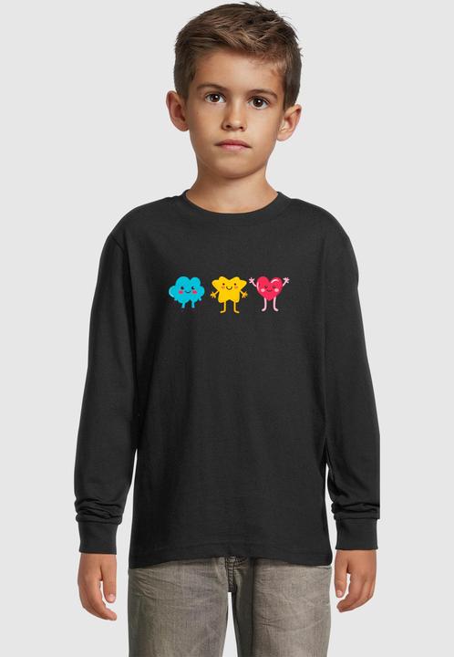 Actual product image Merchcode Kids Cute Crew - Longsleeve - 185079 (158)
