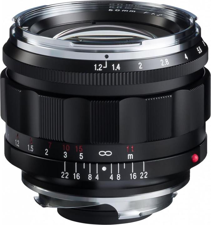 Image du produit Voigtländer Nokton 50mm / 1.2 VM asph. (Leica M, Plein format)