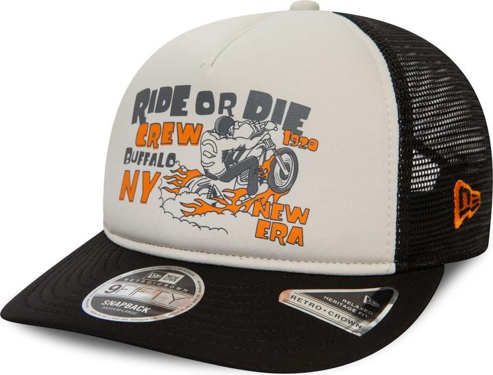 New Era 9Fifty Strapback Cap - RETRO CROWN Ride or Die - S/M (S/M)