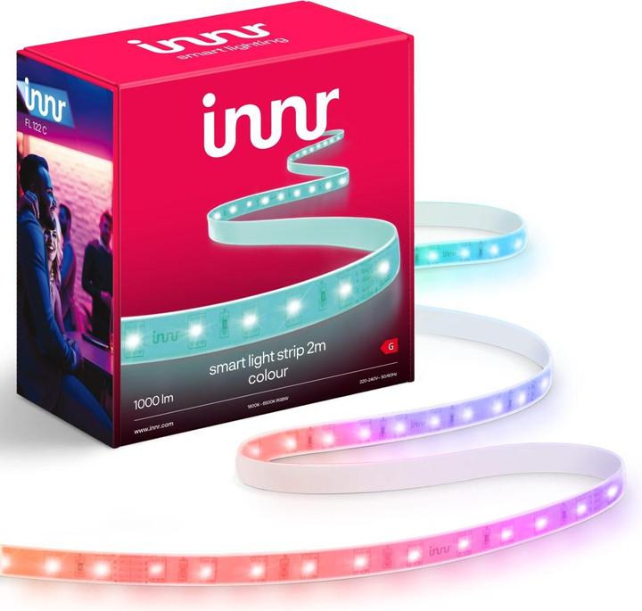 Innr Smart Flex lichtlijst 2m - Kleur - Zigbeek (RGBW, 200 cm, Interieur)