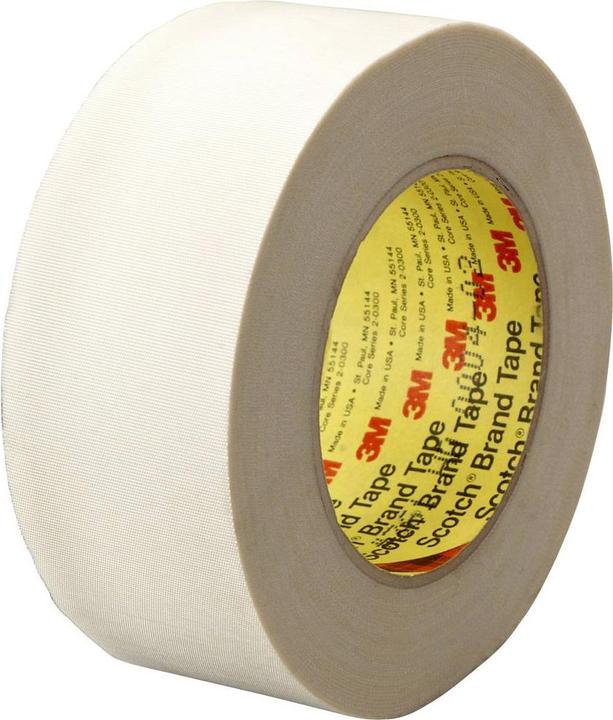 Image du produit 3M 3612555 Ruban adhésif tissé Blanc (L x l) 55 m x 25 mm 1 rouleau(x) (25 mm)