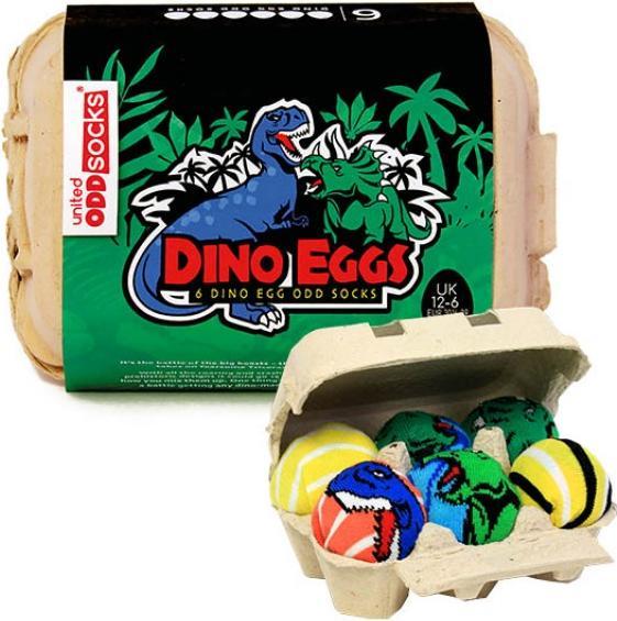 Actual product image United Oddsocks dinosaur eggs (pack of 3, 30 - 38)