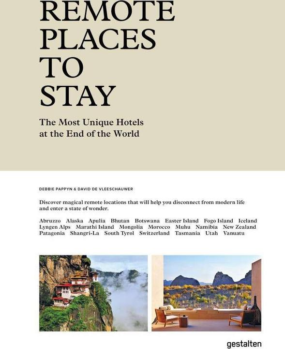 Produktbild Remote Places To Stay (Englisch, David De Vleeschauwer, 2019)