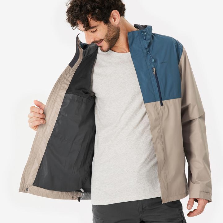 Produktbild Quechua Wanderjacke Regenjacke Herren wasserdicht - NH500 (M)