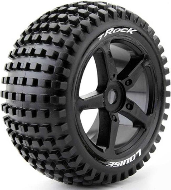 Image du produit Louise T-Rock pneu medium-soft sur jante noir 17mm (2)
