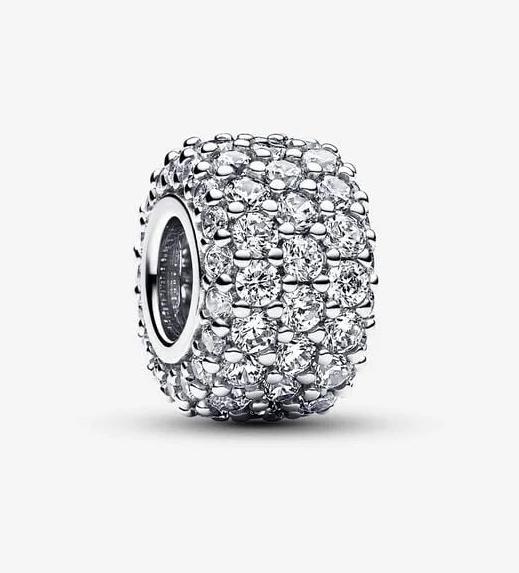 Immagine prodotto Pandora Pavé a tre file (Argento 925)