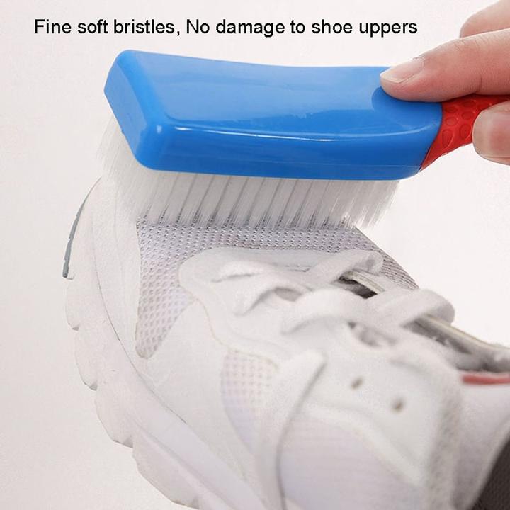 Produktbild König Design Schuhputzbürste Glanzbürste mit Griff und Naturborsten Multifunktions Nanobürste (1 x)