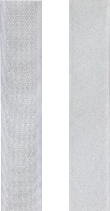 Produktbild LogiLink Selbstklebendes Klettband-Set, weiss, 25 mm breit, Rolle, 5 m (25 mm)