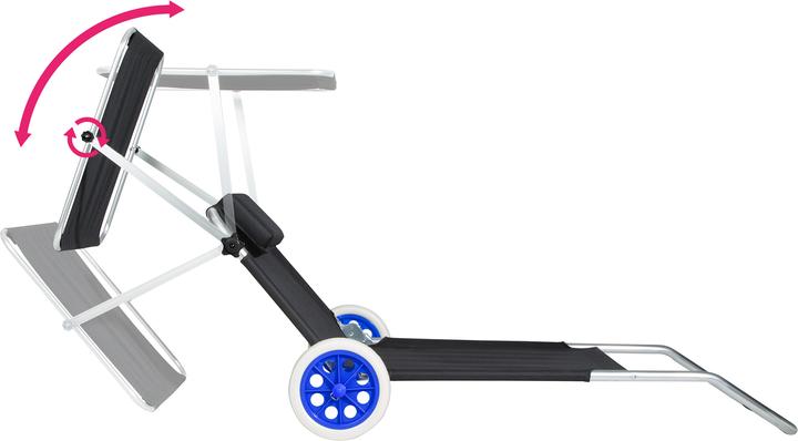 Image du produit tectake Chaise Longue (176 cm)
