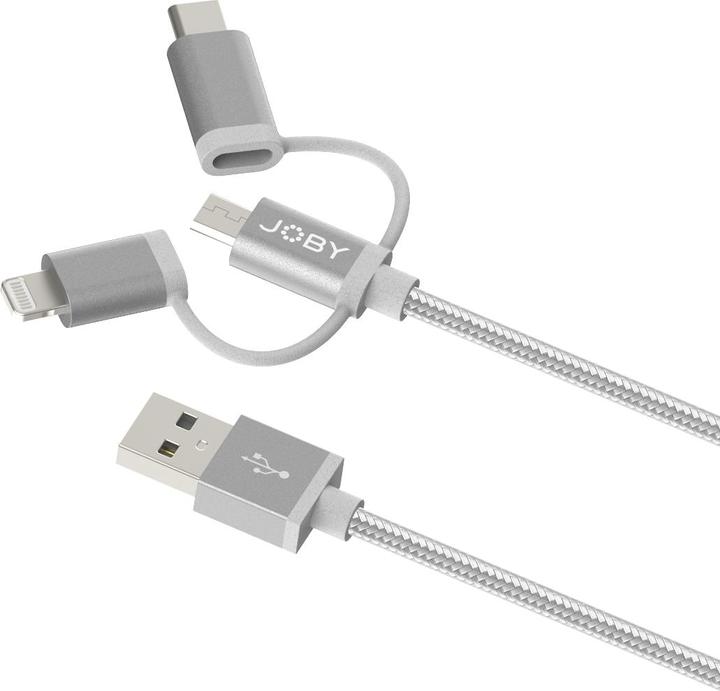 Immagine prodotto Joby Cavo ChargeSync3-in-1 1.2M GR (1.20 m, USB 2.0)