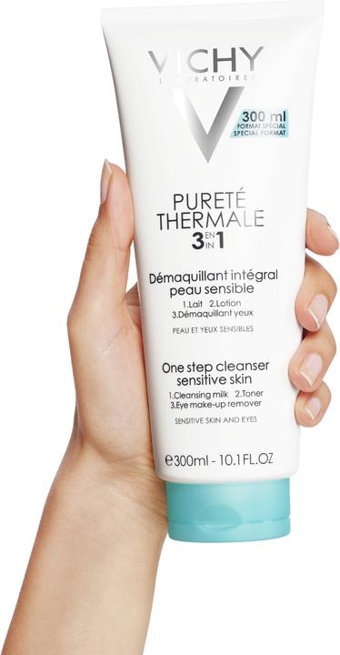 Actual product image Vichy Pureté Thermale 3in1 Facial Cleanser (Cleaning cloths, 300 ml)