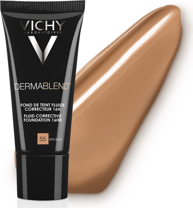 Actual product image Vichy Dermablend Complexion Correcting Make-up (55 Bronze)