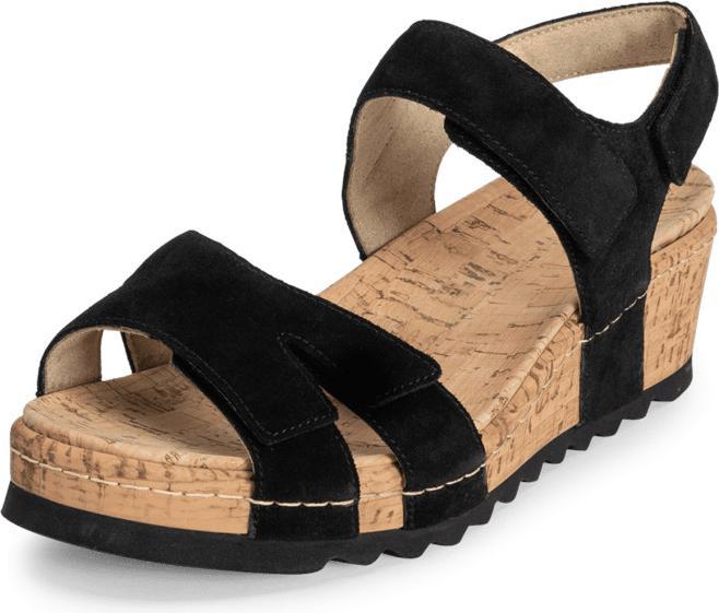 Actual product image Vitaform Sandaletten Damen Weite H Veloursleder (40)