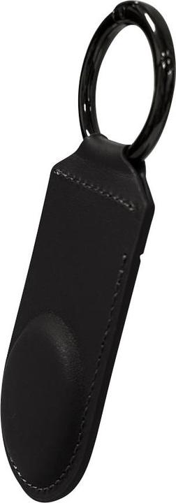 Produktbild Valenta Schlüsselanhänger AirTag Case Leder Schwarz, Motiv