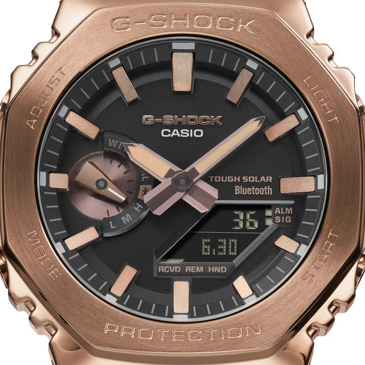 Actual product image G-Shock GM-B2100GD-5AER (Chronograph, Digital watch, Power reserve display, Watch, Rotating bezel left, 44 mm)