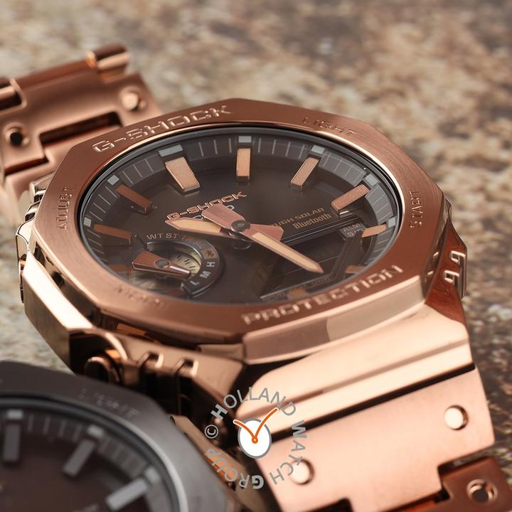 Actual product image G-Shock GM-B2100GD-5AER (Chronograph, Digital watch, Power reserve display, Watch, Rotating bezel left, 44 mm)