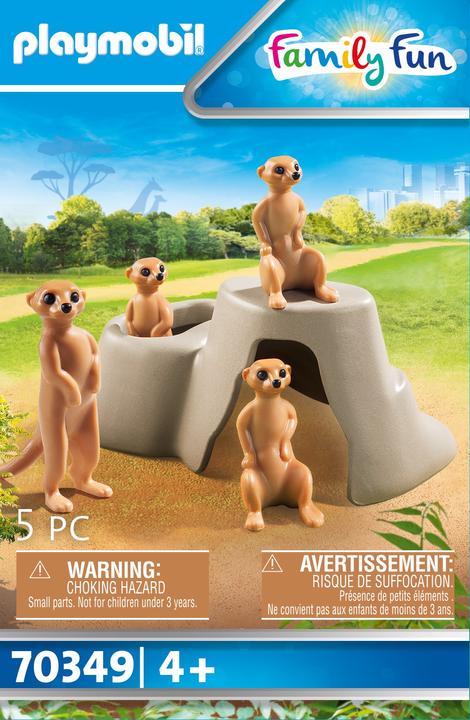 Immagine prodotto Playmobil Colonia di suricati (70349, Divertimento in famiglia Playmobil)