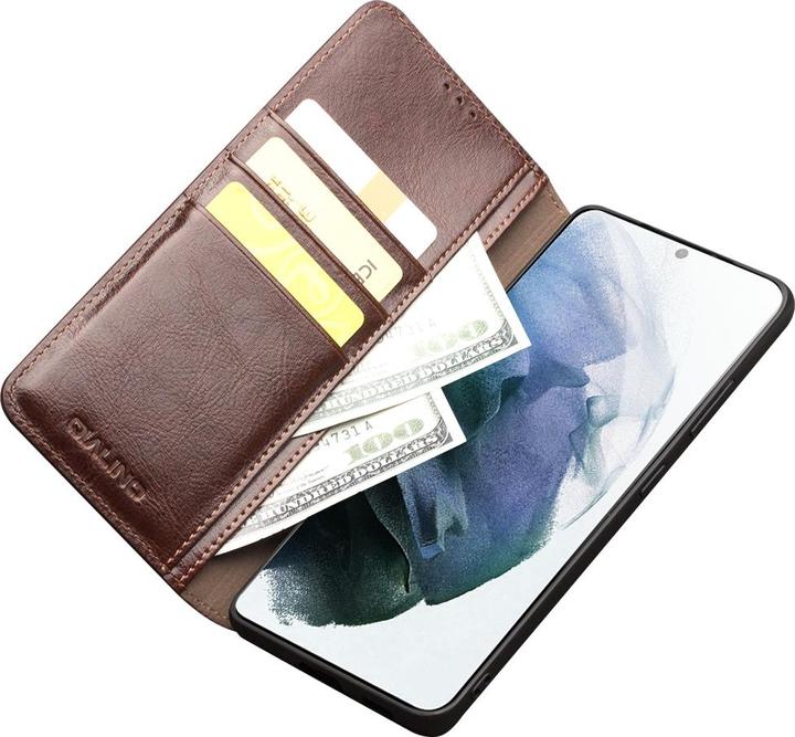 Image du produit QiAlino Fourre Flip cuir véritable (Samsung Galaxy S24+)