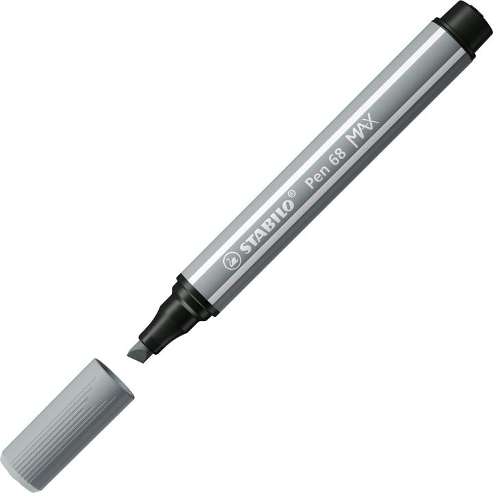 Produktbild STABILO Pen 68 Max Mittelgrau (Mittelgrau, 1 x)