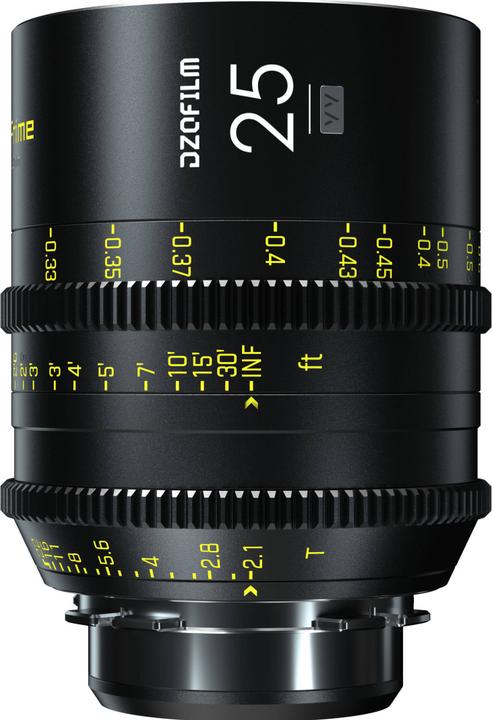 Actual product image Dzofilm Vespid 25mm T 2.1 Cine PL Mount (PL, full size)