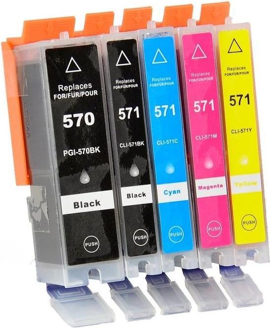 Immagine prodotto Hermex Cartuccia d'inchiostro compatibile XL per Canon PIXMA TS6052 (M, FC, Y, PGBK, C)