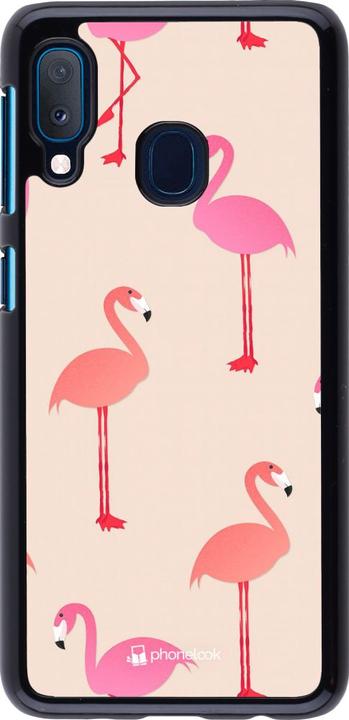 Actual product image PhoneLook Cover Pink Flamingos Pattern (Samsung Galaxy A20e)