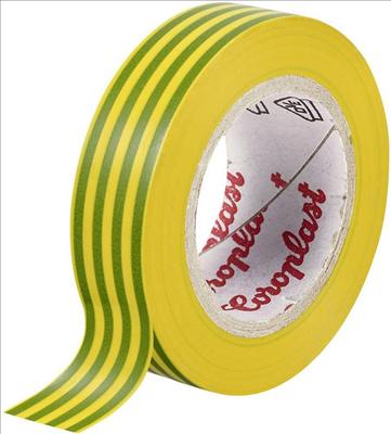 Produktbild CellPack Isolierband 10 m x 15 mm, Gelb/Grün (50 mm)