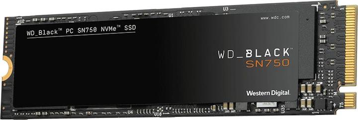 Produktbild WD Black SN750 Gaming - mit Heatsink (2000 GB, M.2 2280)