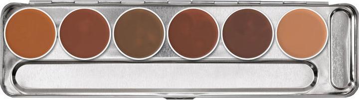 Produktbild Kryolan Dermacolor Camouflage Crème 6-er Palette Dunkel D13-18 (D)