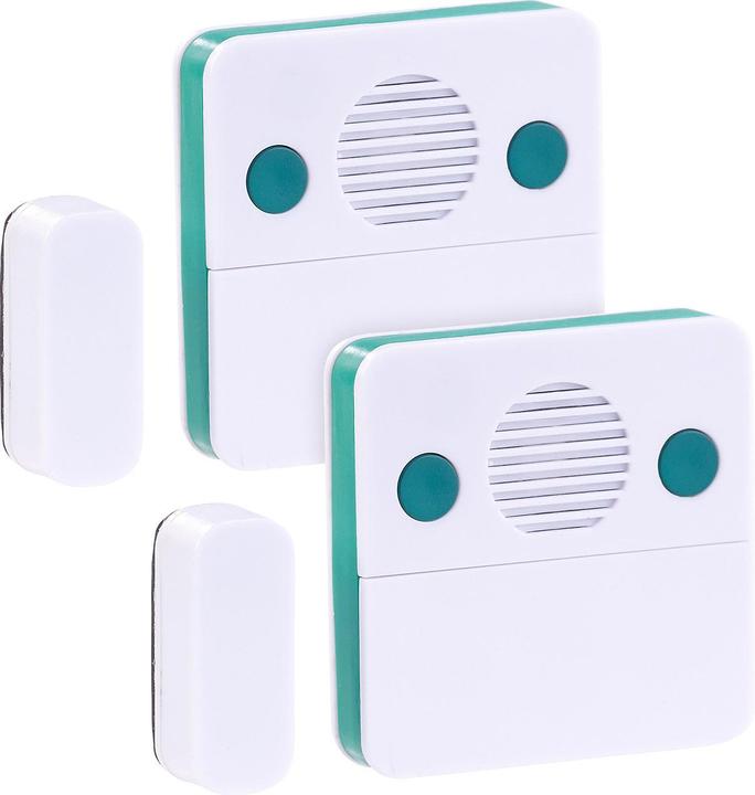 VisorTech Set di 2 allarmi universali per la chiusura delle porte