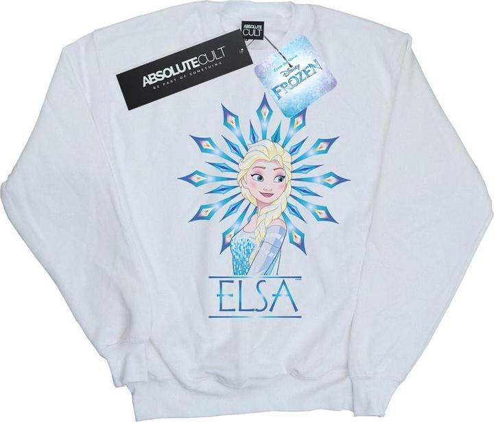 Disney Frozen Elsa Snowflake Sweatshirt (M)