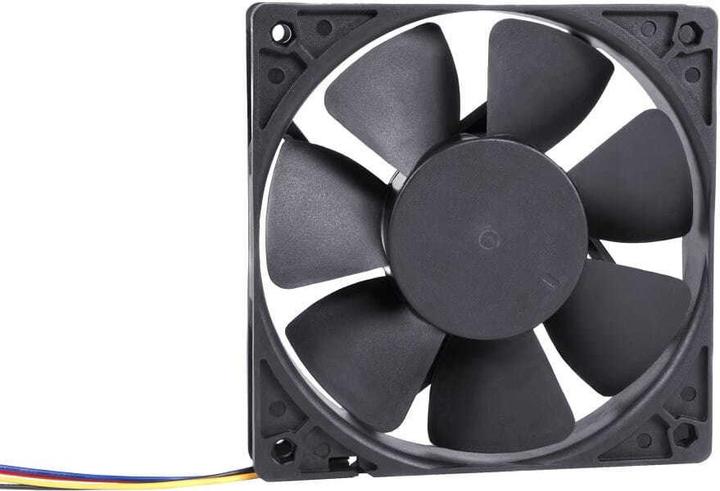Actual product image Alphacool L12 ES 120mm 1.000-4.000rpm Fan V1.1 ( 120x120x25mm ) - Two Ball Bearing - PWM (360000 mm)