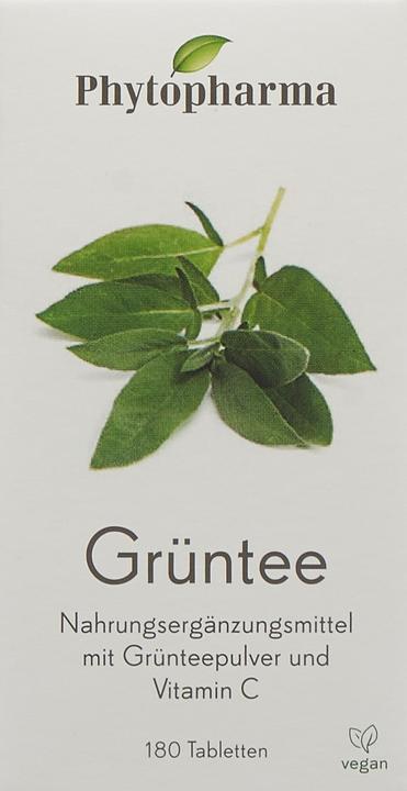 Image du produit Phytopharma Thé vert (1 pièce(s), Cachets, 120 g)