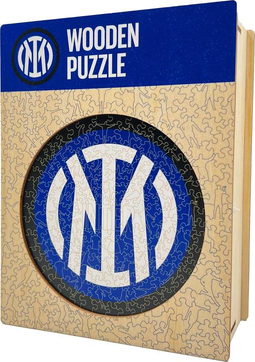 Produktbild Iconic FC Inter Mailand - Logo - Holz Puzzle Grösse M (270 Teile) (270 Teile)